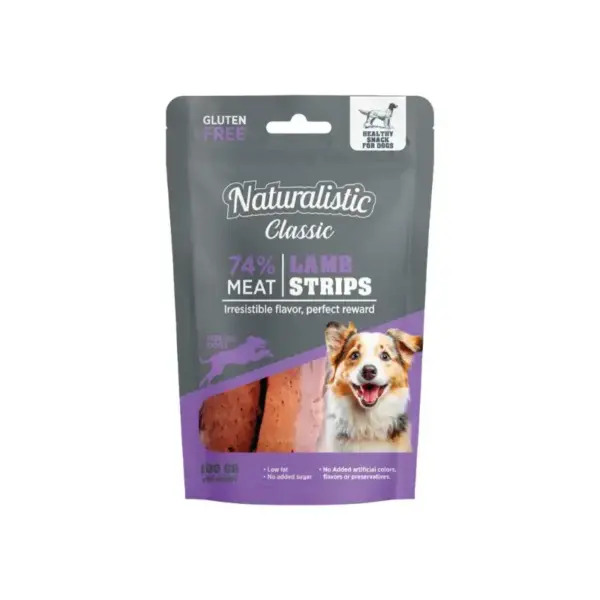 Naturalistic Classic Snack Lamb Strips 100 G