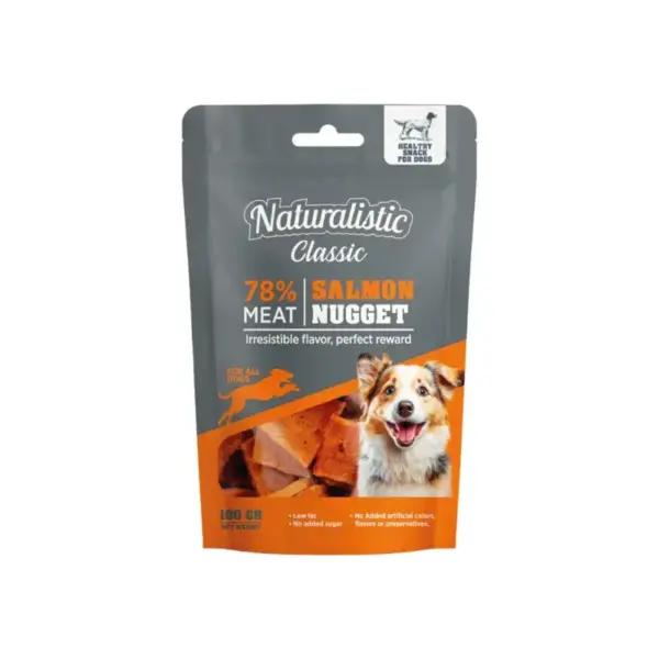 Naturalistic Classic Snack Salmon Nuggets 100 G