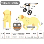 Silla de Ruedas para Perros Medianos - Imagen 2