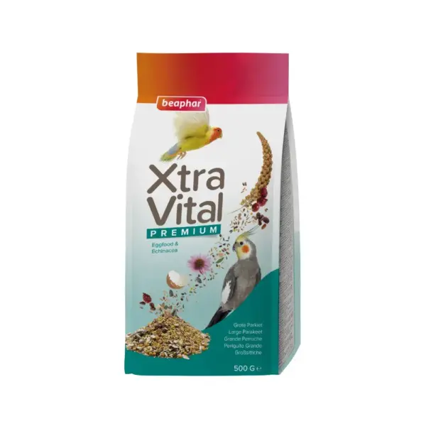 BEAPHAR XTRAVITAL ALIMENTO PARA PERIQUITO 500 G
