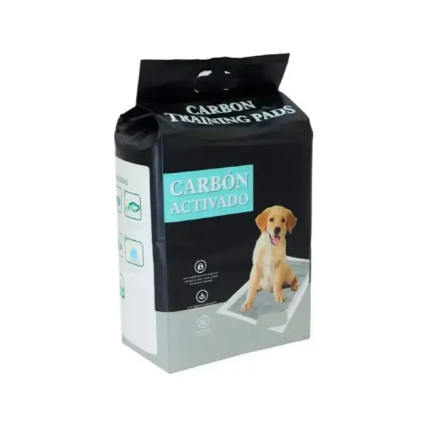 Pañal Desechable para Piso Carbón Activado Talla L