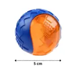 Gigwi Pelota Squeaker Azul/Anaranjado 2