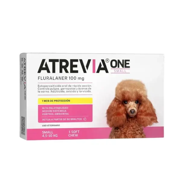 Antipulgas Atrevia ONE para Perros 1 Tableta 5Kg a 10Kg