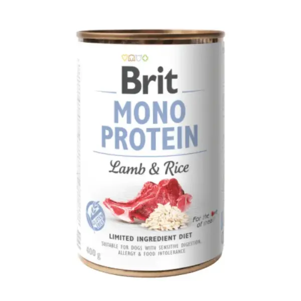 Brit Mono Protein Lamb & Rice 400 G