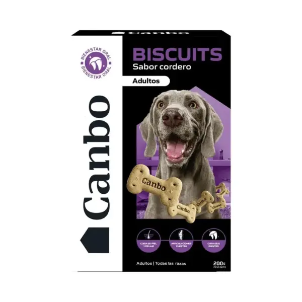 Canbo Biscuits Adulto Sabor Cordero 200gr
