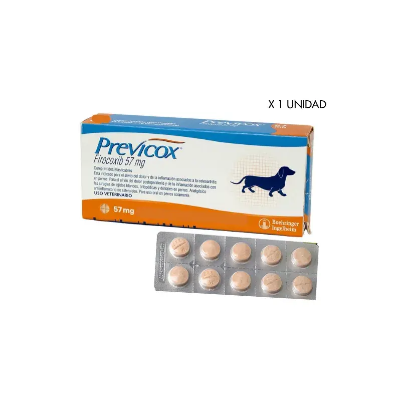 Previcox 57 MG X Unidad Previcox 57 MG X Unidad