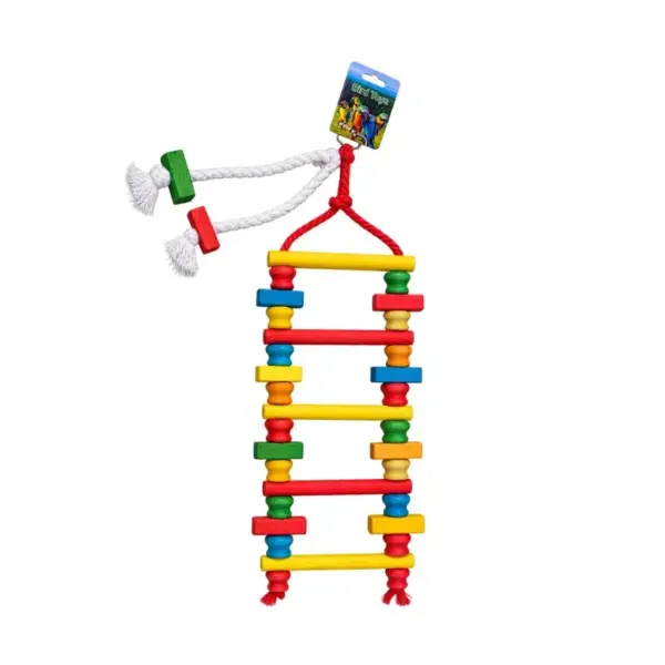 Bird Toy Escalera Vertical de Madera